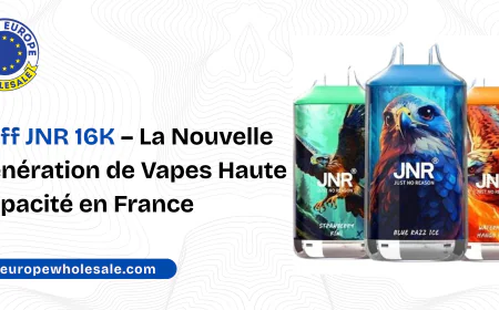 Puff JNR 16K – La Nouvelle Génération de Vapes Haute Capacité en France