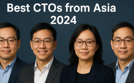 Honoring Innovation: Inside the Journey of the Best CTOs from Asia 2024