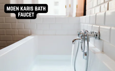 Elevate Your Bathroom Experience with the Moen Karis Bath Faucet