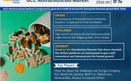 GCC Nutraceuticals Market Expansion and Valuation Forecast 2030