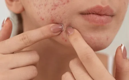 علاج ندبات حب الشباب والبقع الداكنة بعد حب الشباب