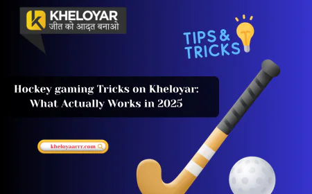 Hockey Gaming Tricks on Kheloyar: What Actually Works in 2025