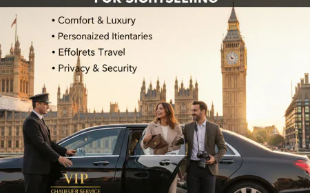 Why Tourists Prefer VIP Chauffeur Service London for Sightseeing.