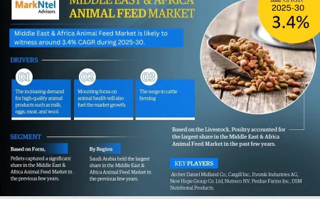 Middle East & Africa Animal Feed Market Analysis & Trends to Reach 2030 Growth