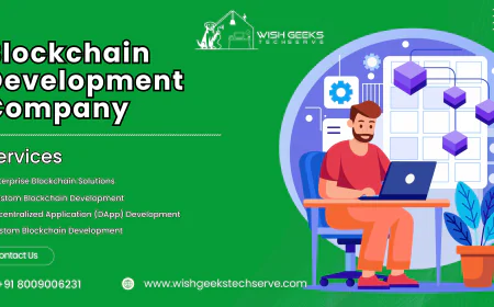 Leading Blockchain Development Company Delivering Secure, Scalable & Future-Ready Solutions - Wish Geeks Techserve