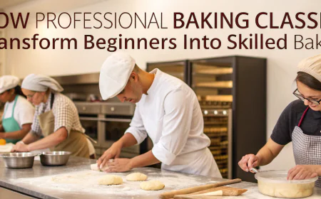 How Professional Baking Classes Transform Beginners into Skilled Bakers