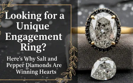 Looking for a Unique Engagement Ring? Here’s Why Salt and Pepper Diamonds Are Winning Hearts