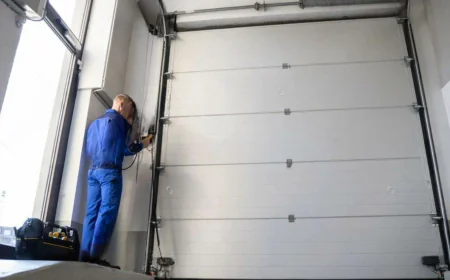 How Commercial Garage Door Repair in Katy Differs from Full Installation Services?