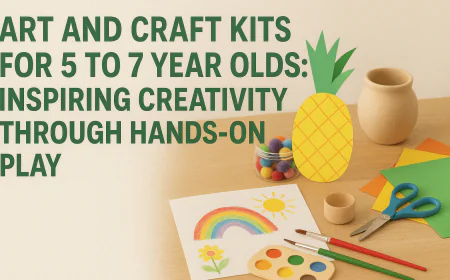 Art and Craft Kits for 5 to 7 Year Olds: Inspiring Creativity Through Hands-On Play