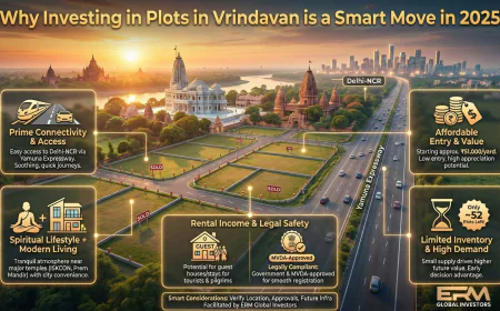 Why Investing in Plots in Vrindavan is a Smart Move in 2025