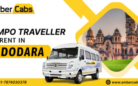Benefits of Booking a Tempo Traveller in Vadodara for Outstation Tours @AmberCabs