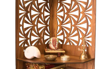 Small Temple for Home Wall Décor: From Wooden Mandirs to Door, Light & Drawer Designs