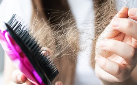علاج تساقط الشعر لتعزيز نمو الشعر