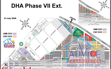 DHA Lahore Phase 1 Map  A Complete Guide by Elegant Properties DHA