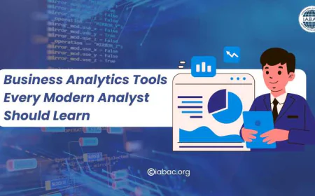 Business Analytics Tools Every Modern Analyst Should Learn