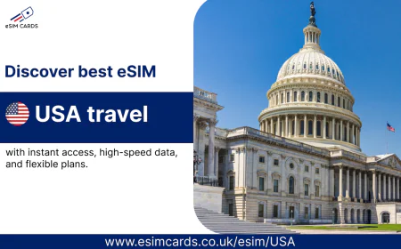 Switch to USA eSIM from eSIM Cards – Cut Roaming Costs and Access Reliable U.S. Coverage!