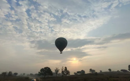 Go With The Flow in Marvelous Hot Air Balloon