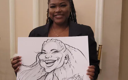 A Playful Twist at Your Reception: Why a Caricature Artist Steals the Show