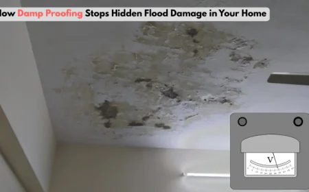 How Damp Proofing Stops Hidden Flood Damage in Your Home
