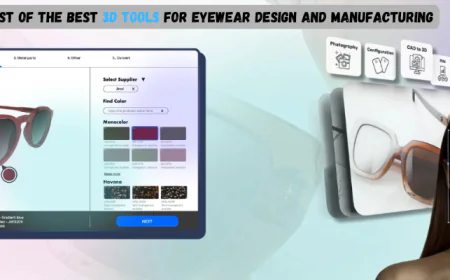List of The Best 3D Tools for Eyewear Design and Manufacturing