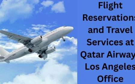 Essential Flight Services and Assistance at the Qatar Airways Los Angeles Office