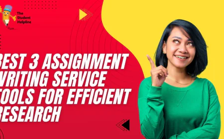Best 3 Assignment Writing Service Tools for Efficient Research