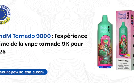 RandM Tornado 9000 : l'expérience ultime de la vape tornade 9K pour 2025
