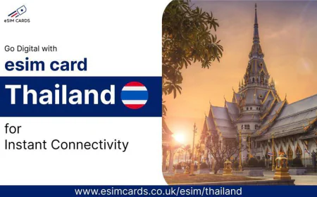 Shop eSIM for Thailand with eSIM Cards – Quick Digital SIM Setup for Smooth Thailand Travel !