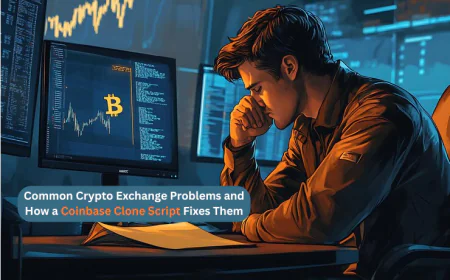 Common Crypto Exchange Problems and How a Coinbase Clone Script Fixes Them
