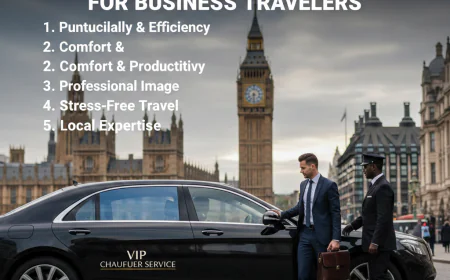 Why VIP Chauffeur Service London Is the Smart Choice for Business Travelers.