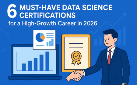 6 Must-Have Data Science Certifications for a High-Growth Career in 2026