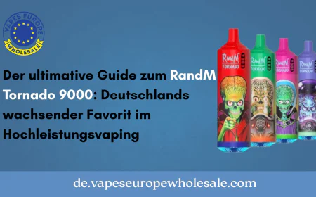 Der ultimative Guide zum RandM Tornado 9000: Deutschlands wachsender Favorit im Hochleistungsvaping