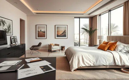 Bedroom Interior Design Company in Abu Dhabi