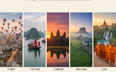 Discover Five Gems of Asia: Turkey, Vietnam, Cambodia, Sri Lanka & Laos