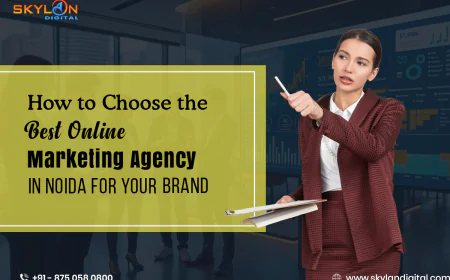 How to Choose the Best Online Marketing Agency in Noida for Your Brand