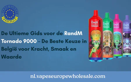 De Ultieme Gids voor de RandM Tornado 9000 – De Beste Keuze in België voor Kracht, Smaak en Waarde