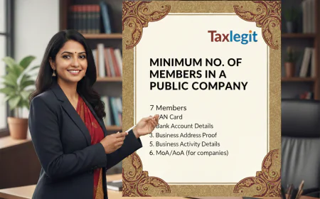 What Is the Minimum Number of Members in a Public Company & Why Income Tax ITR Filing Matters ?