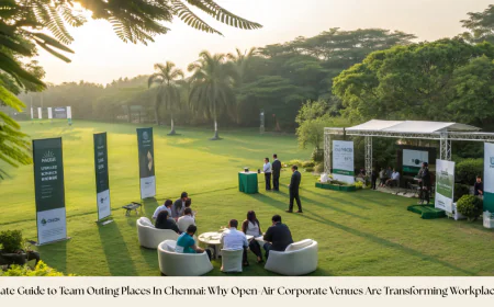 The Ultimate Guide to Team Outing Places In Chennai: Why Open-Air Corporate Venues Are Transforming Workplace Culture