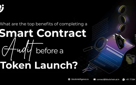 What are the top benefits of completing a smart contract audit before a token launch?