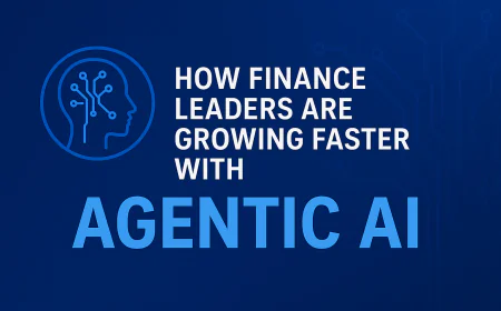 How Finance Leaders Grow Faster with Agentic AI in Finance | Trends & Insights