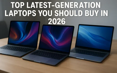 Top Latest-Generation Laptops You Should Buy in 2026