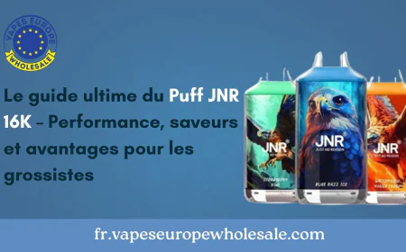 Le guide ultime du Puff JNR 16K – Performance, saveurs et avantages pour les grossistes