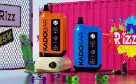 A Closer Look at the Kado Bar Rizz Vape: Style, Flavor, and Modern Vaping Trends