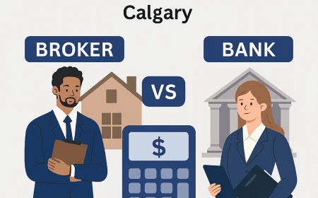 Comparing Mortgage Brokers v/s Banks for Best Rates in Calgary
