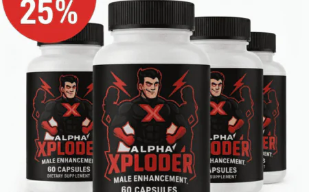 Male Enhancement Pills by AlphaXploder: Power, Performance, and Confidence for Modern Men