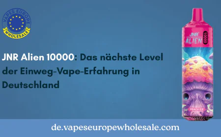 JNR Alien 10000: Das nächste Level der Einweg-Vape-Erfahrung in Deutschland