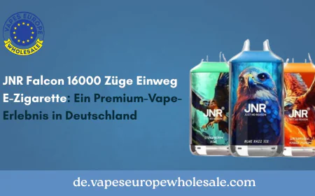 JNR Falcon 16000 Züge Einweg E-Zigarette: Ein Premium-Vape-Erlebnis in Deutschland