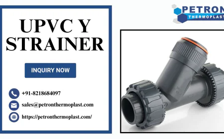 UPVC Y Strainers for Water Treatment and Utility Systems