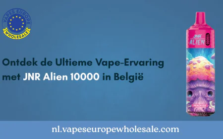 Ontdek de Ultieme Vape-Ervaring met JNR Alien 10000 in België