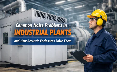 Common Noise Problems in Industrial Plants and How Acoustic Enclosures Solve Them